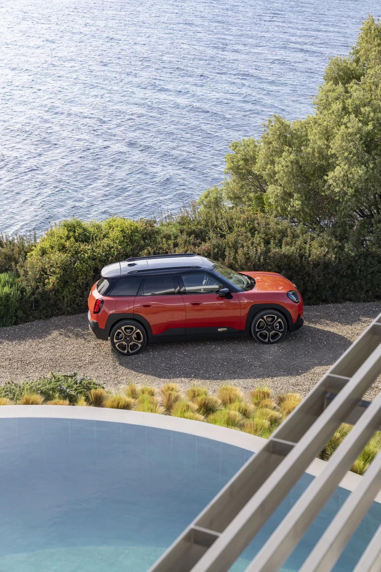 2024 Mini Aceman (J05) front view showcasing its sleek design and modern features