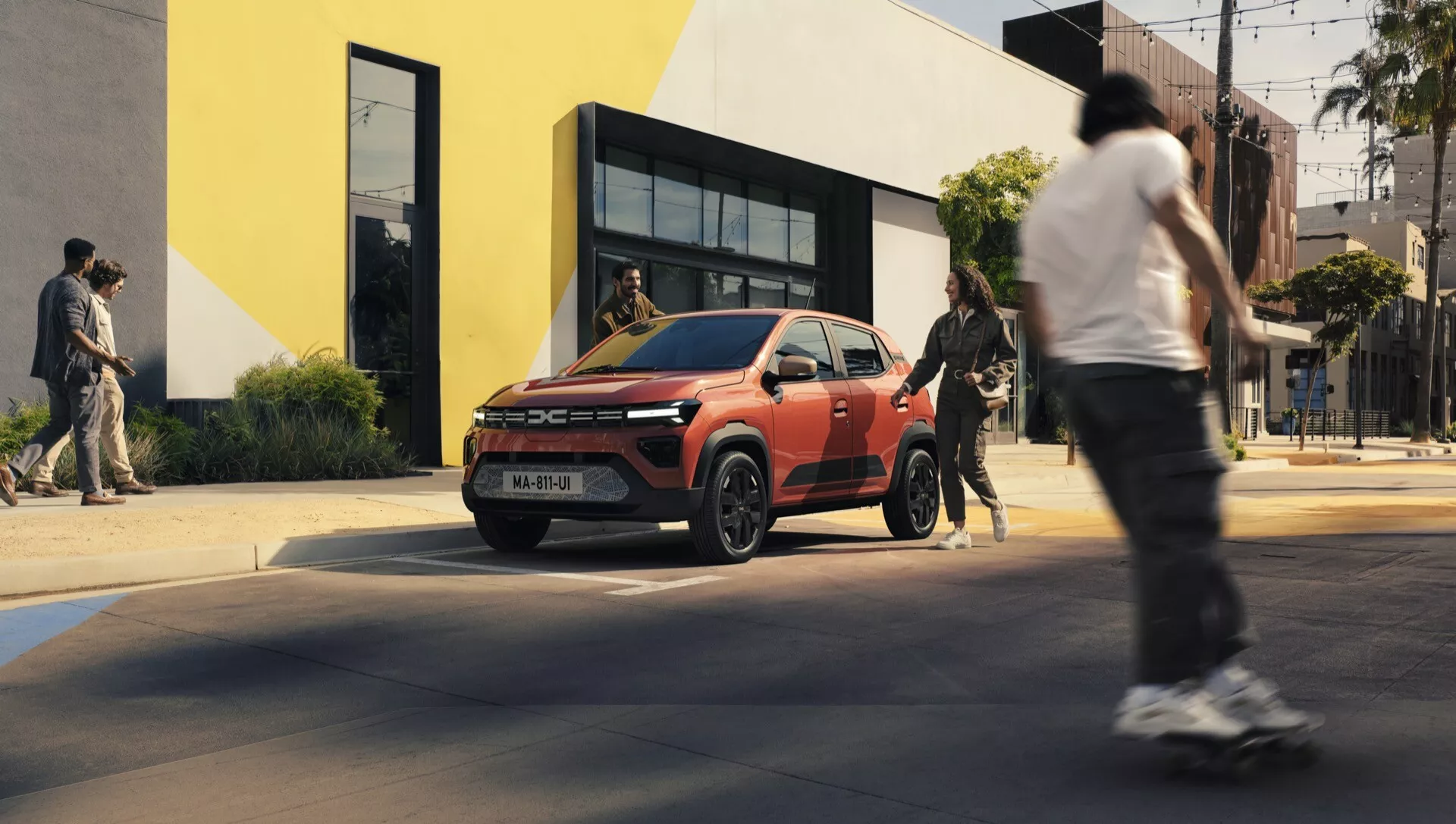 2024 Dacia Spring 1st Generation Facelift featuring new design and advanced technology
